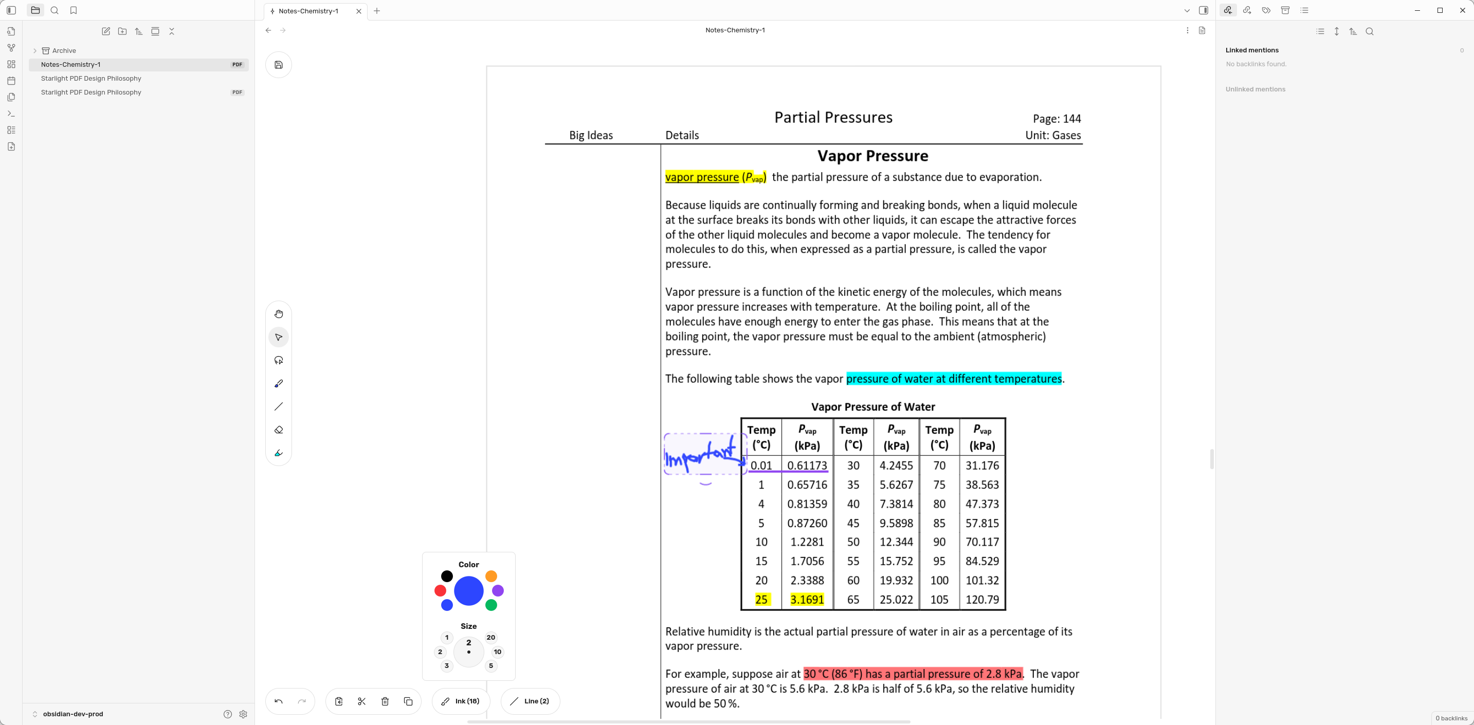 Starlight PDF screenshot